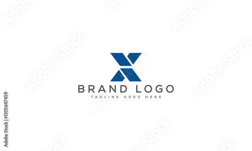 Free Download letter X logo design vector template design for brand. - GFXLoad