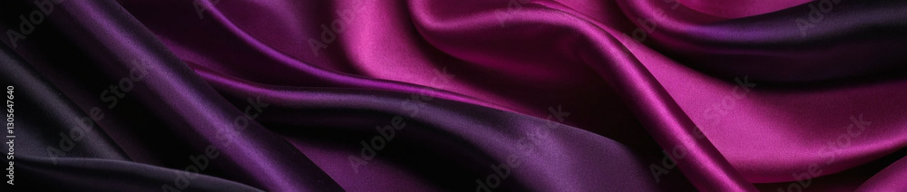 A dark abstract gradient background featuring elegant black and purple silk satin, with light lines in a magenta color A dark abstract gradient background featuring elegant black and purple silk satin, with light lines in a magenta color