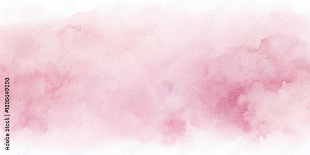 Fototapeta premium Soft Pink Watercolor Background for School Presentations - Elegant Design