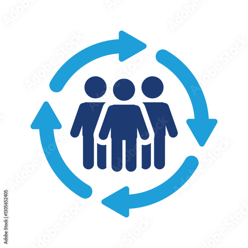 Customer relationship icon