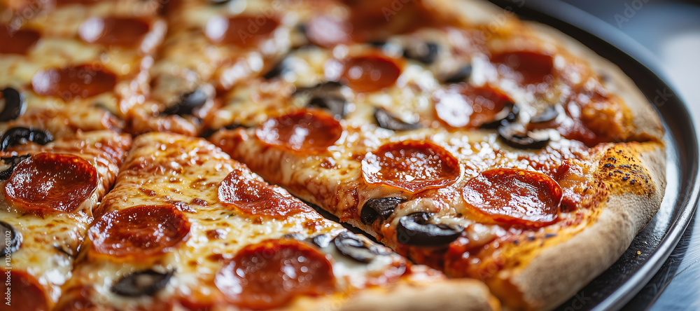 Supreme Pizza lifted slice 3 Supreme Pizza lifted slice 3