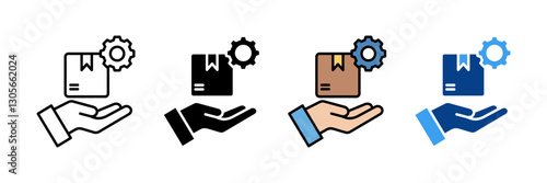 Resource Icon Set Multiple Style Collection