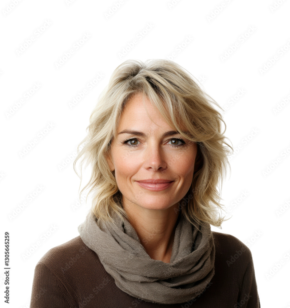 Close-up of confident woman empowerment. Isolated on transparent background, png. Close-up of confident woman empowerment. Isolated on transparent background, png.