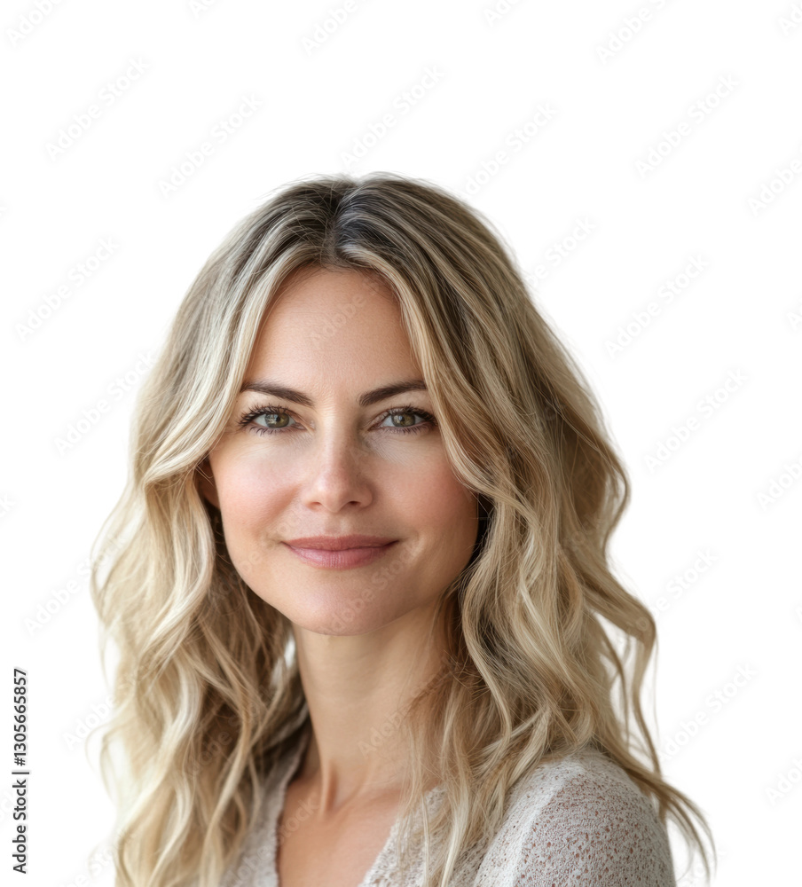 Studio portrait elegant woman front. Isolated on transparent background, png. Studio portrait elegant woman front. Isolated on transparent background, png.