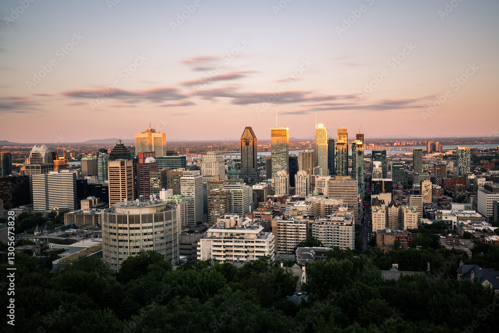 Obraz premium montreal skyline