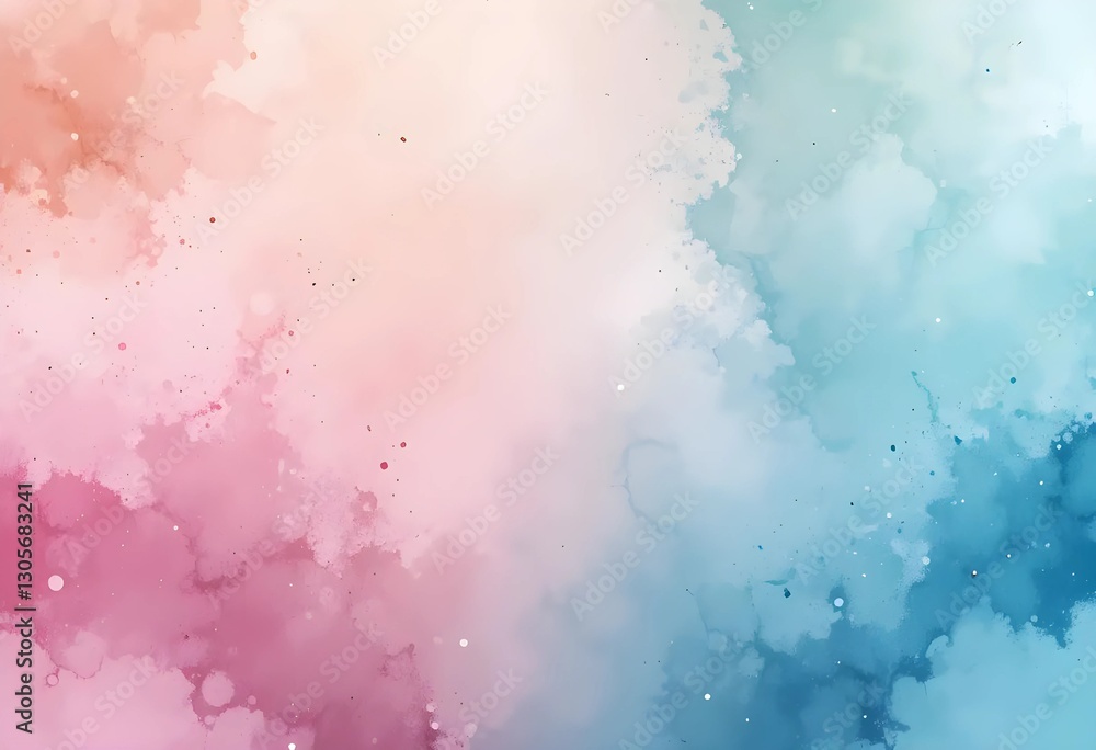 Fototapeta premium abstract background with soft pastel color splashes and hints of texture