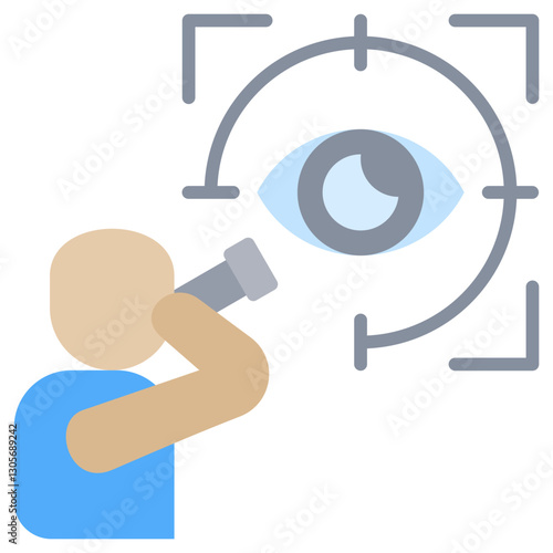 Vision Flat Icon