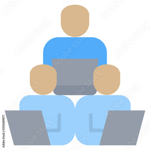 Team Flat Icon