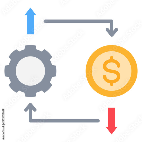 Efficiency Flat Icon