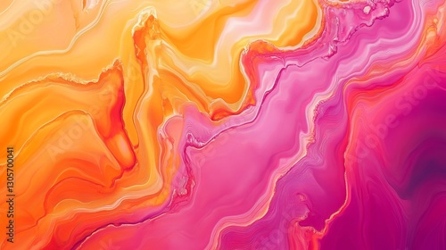 Bright orange and vivid magenta gradient, energetic and bold with smooth blending