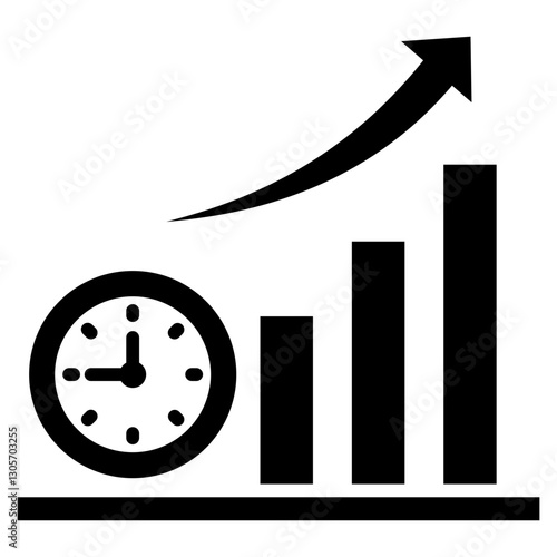 Time To Market Glyph Icon