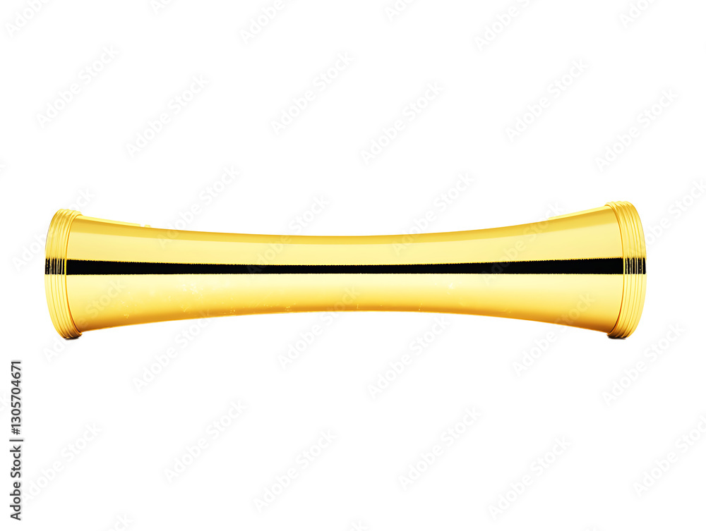 spyglass 3D, golden finish spyglass 3D, golden finish