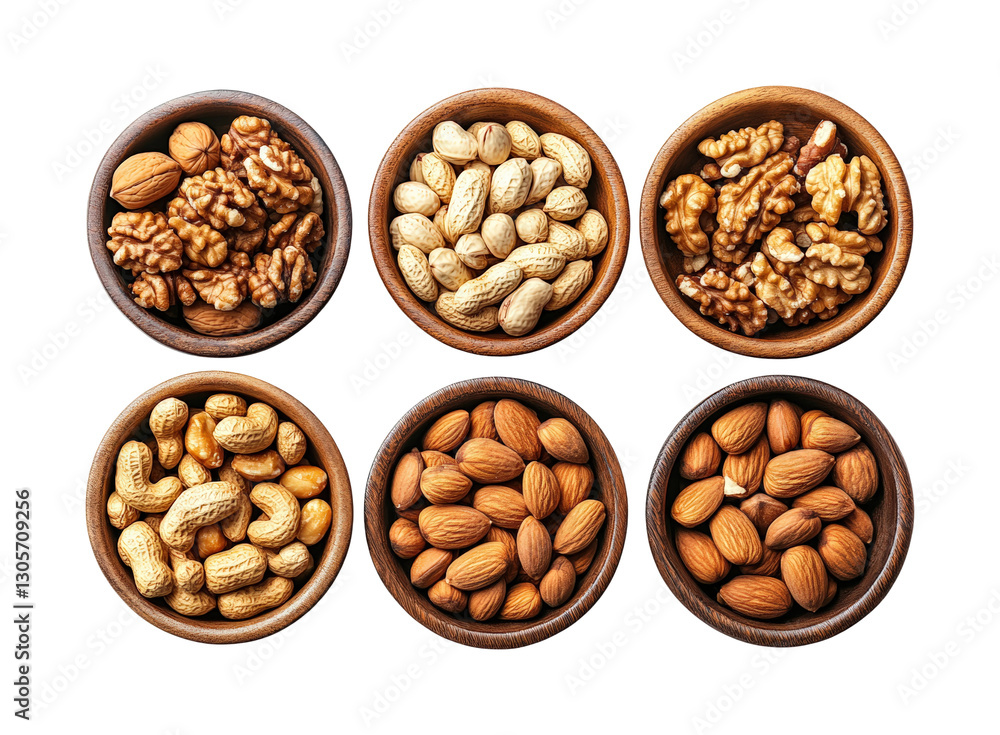 Healthy nut variety for kitchen snacks. Isolated on transparent background, png. Healthy nut variety for kitchen snacks. Isolated on transparent background, png.