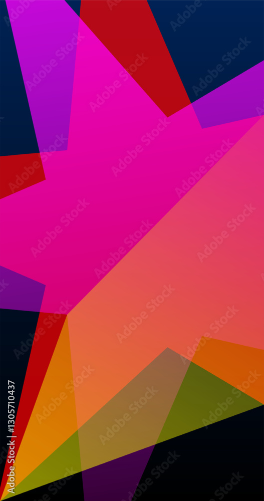 Fototapeta premium abstract colorful background with stars