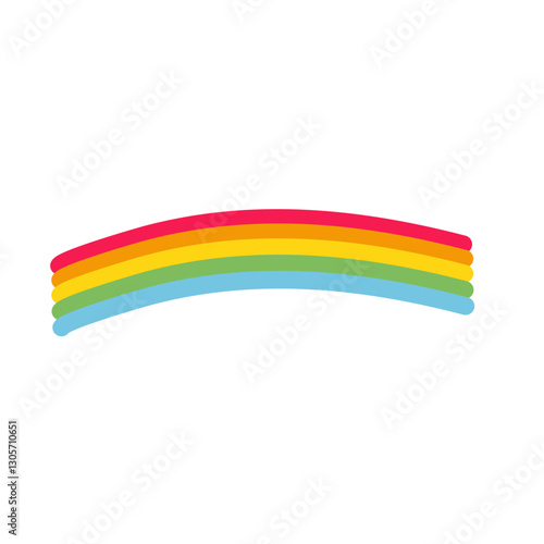 Cartoon rainbow
