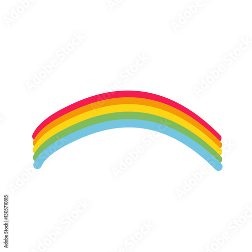 Cartoon rainbow
