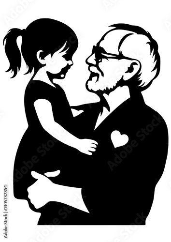 Grandpa SVG, Grandfather Svg Bundle, Grandparents Day, Grandson Svg Bundle, Grandkids Svg, Granddad Svg Clipart Vector, Grandfather Clipart, Grandparents Vector, Grandpa Vector, Grandpa Silhouette, Gr