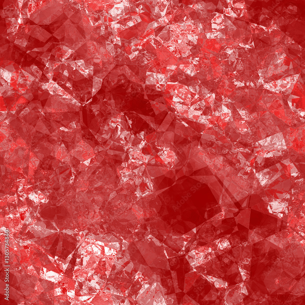 Ruby crystal facets pattern. Seamless, rich red design with a gem-like texture. Perfect for fabric, prints, & more. Ruby crystal facets pattern. Seamless, rich red design with a gem-like texture. Perfect for fabric, prints, & more.