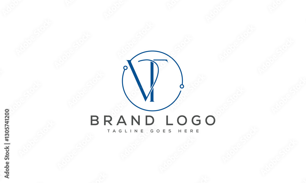 letter VT logo design vector template design for brand. letter VT logo design vector template design for brand.