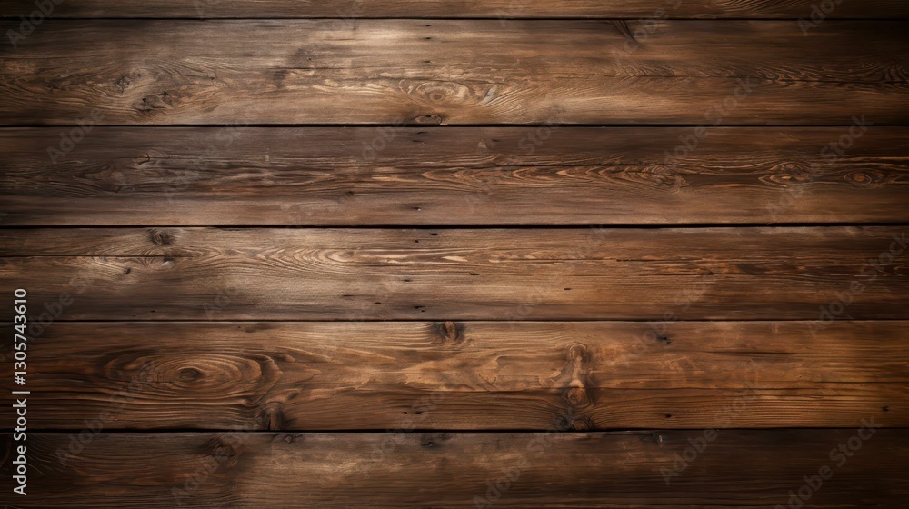 Naklejka premium Rustic wood texture with aged panels creates a warm, inviting backdrop for any design project or artistic display.
