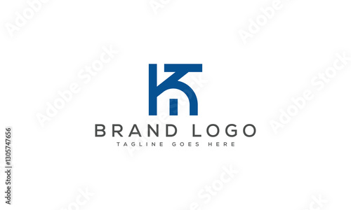 letter KT logo design vector template design for brand.