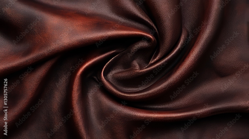 Fototapeta premium Dark maroon and deep brown swirls, rich and luxurious with smooth transitions
