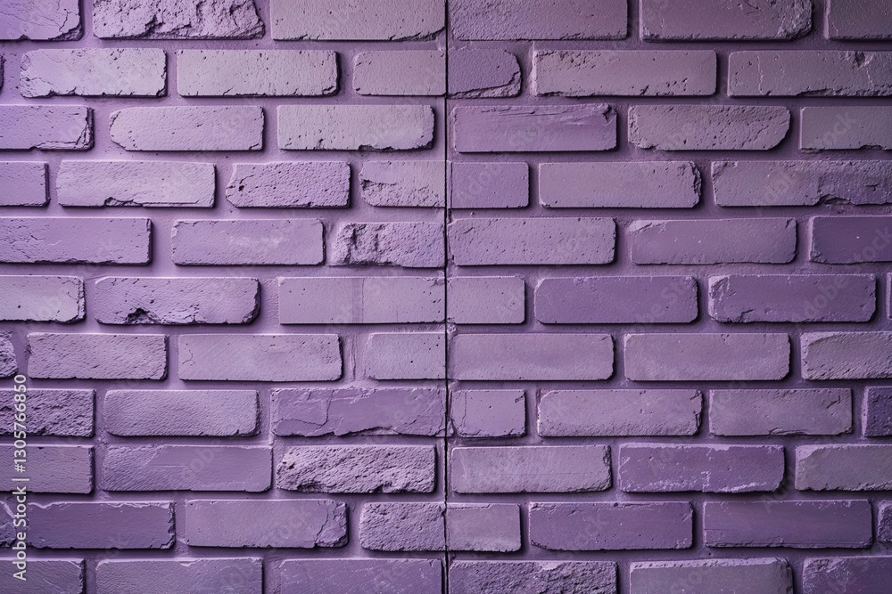 Fototapeta premium Dusty Lilac Brick Wall Texture Backdrop for Women�s Themes and Aesthetic Spaces