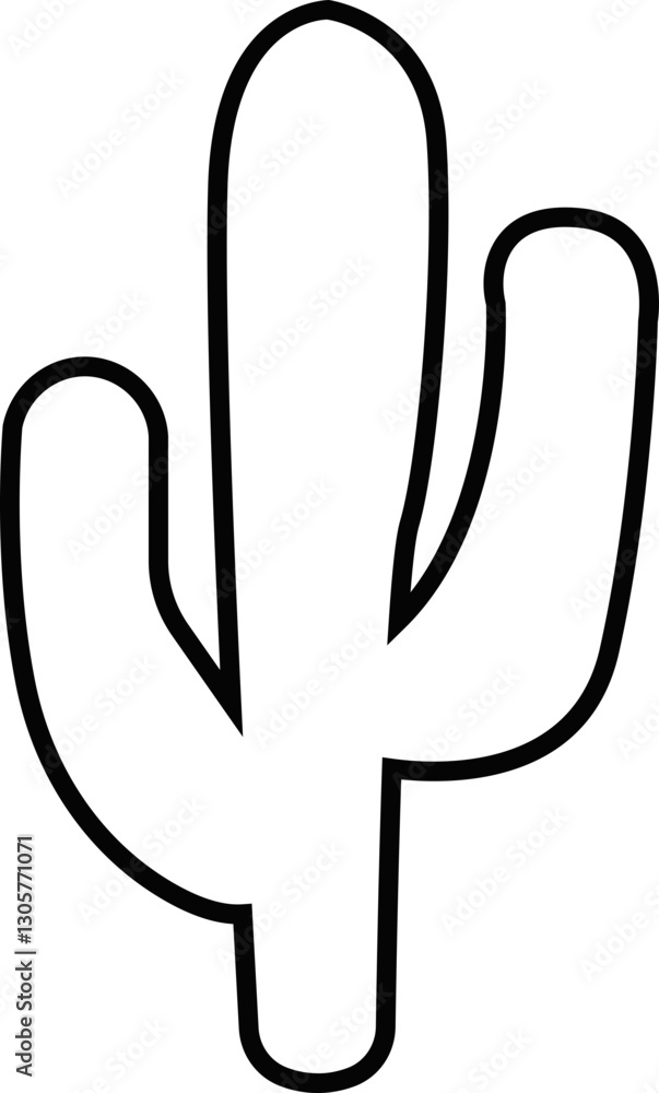 Cactus icon. Cactus silhouette vector isolated on transparent background. Home plant flat and line element. Mexican desert plant pictogram. Wild cactus linear nature garden symbol Cactus icon. Cactus silhouette vector isolated on transparent background. Home plant flat and line element. Mexican desert plant pictogram. Wild cactus linear nature garden symbol