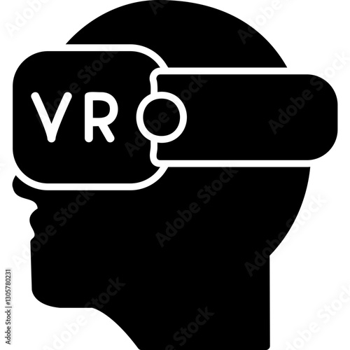 Virtual Reality Glasses Icon