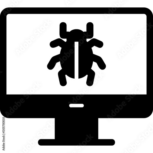 Computer Virus Icon