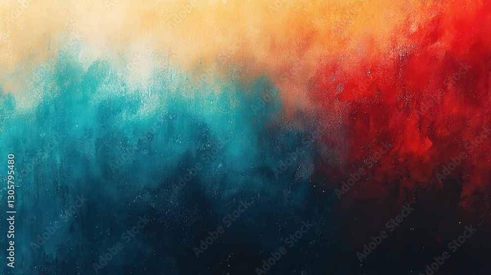 Fototapeta premium A Colorful Abstract Artwork Depicting a Blended Background