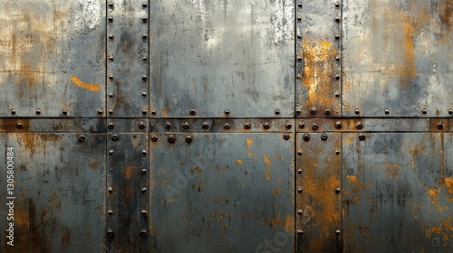 Wallpaper Mural Grungy comic wallpaper with distressed metal and rust patterns for vintage effect Torontodigital.ca