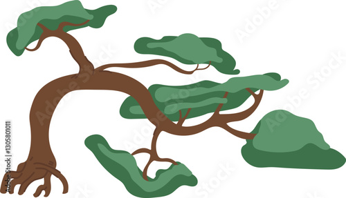 Bonsai Tree Handdrawn
