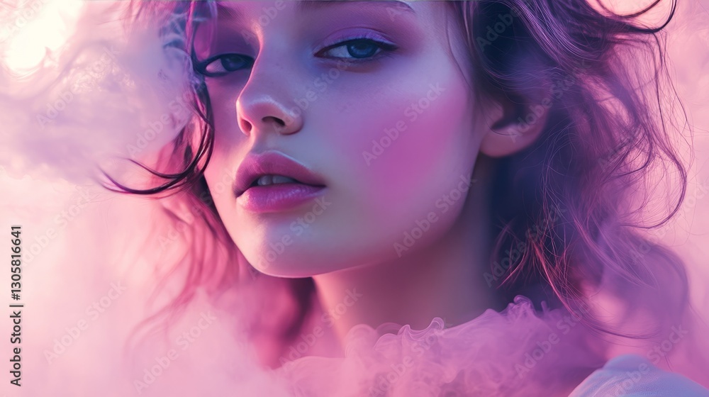 Soft pastel pink and violet gradient, delicate and smooth with fluid transitions Soft pastel pink and violet gradient, delicate and smooth with fluid transitions