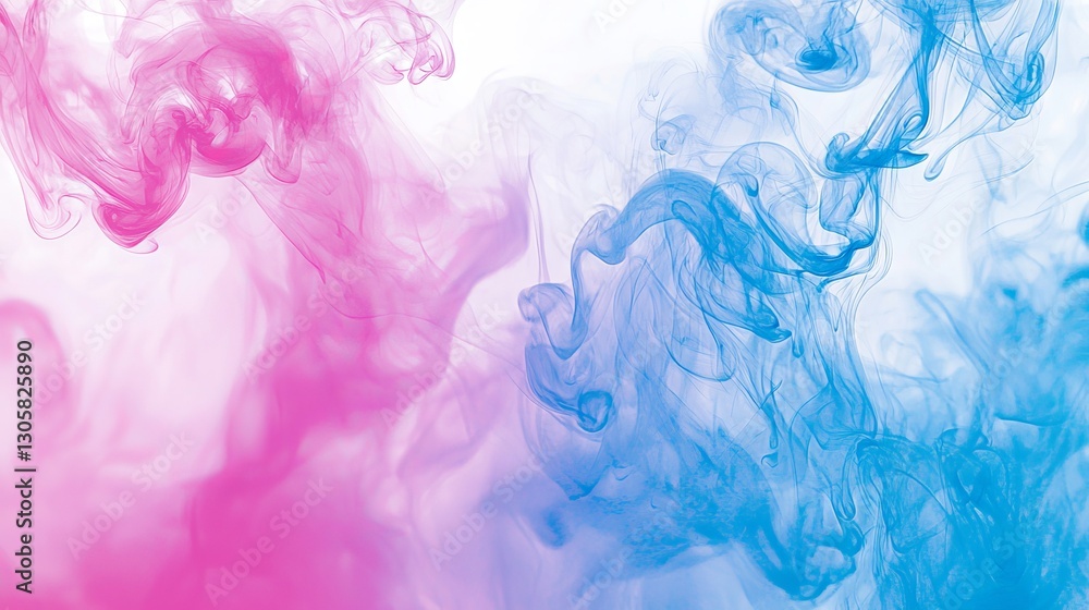 Pink and Blue Abstract Liquid Art Pink and Blue Abstract Liquid Art