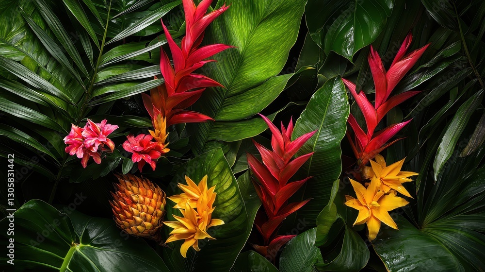 Exotic Rainforest Flora Exotic Rainforest Flora
