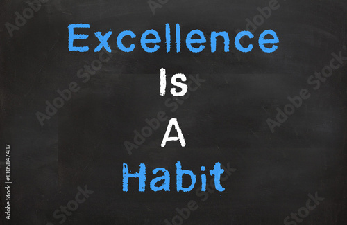 Excellence is a Habit