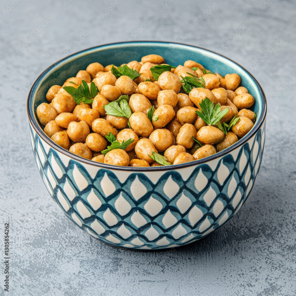 Bowl of crispy chickballs on a table ready to be served as a delicious snack or appetizer Bowl of crispy chickballs on a table ready to be served as a delicious snack or appetizer