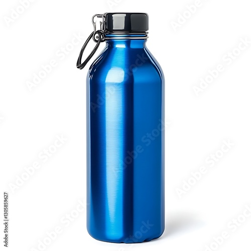 Blue Stainless Steel Water Bottle