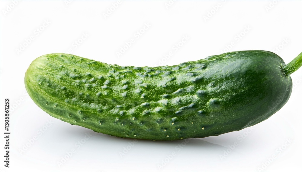 ripe cucumber isolated on white background ripe cucumber isolated on white background
