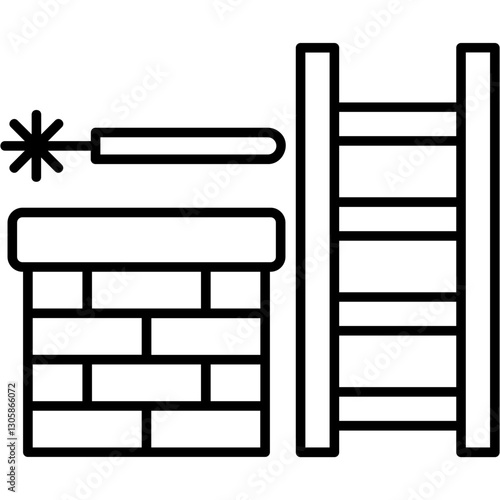 Chimney Sweep Icon