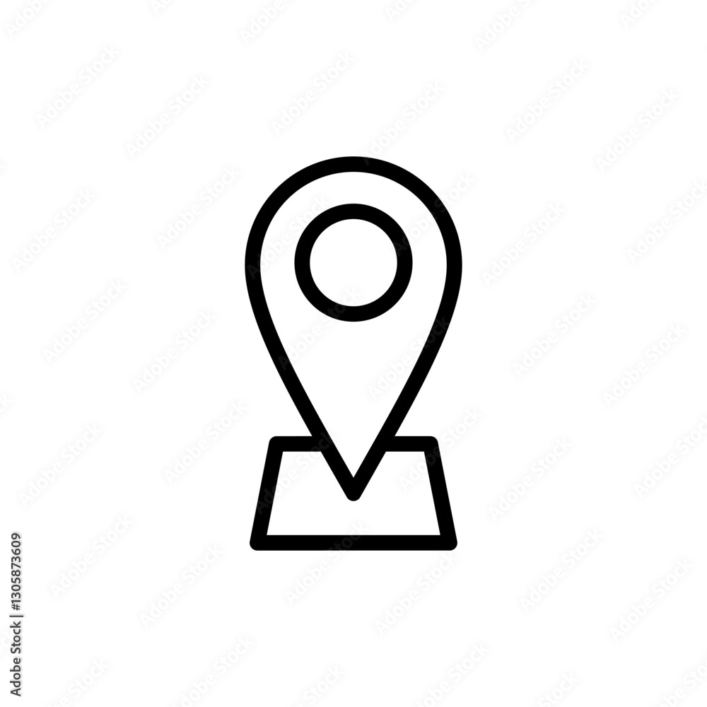 Address icon vector illustration. home location sign and symbol. pinpoint Address icon vector illustration. home location sign and symbol. pinpoint