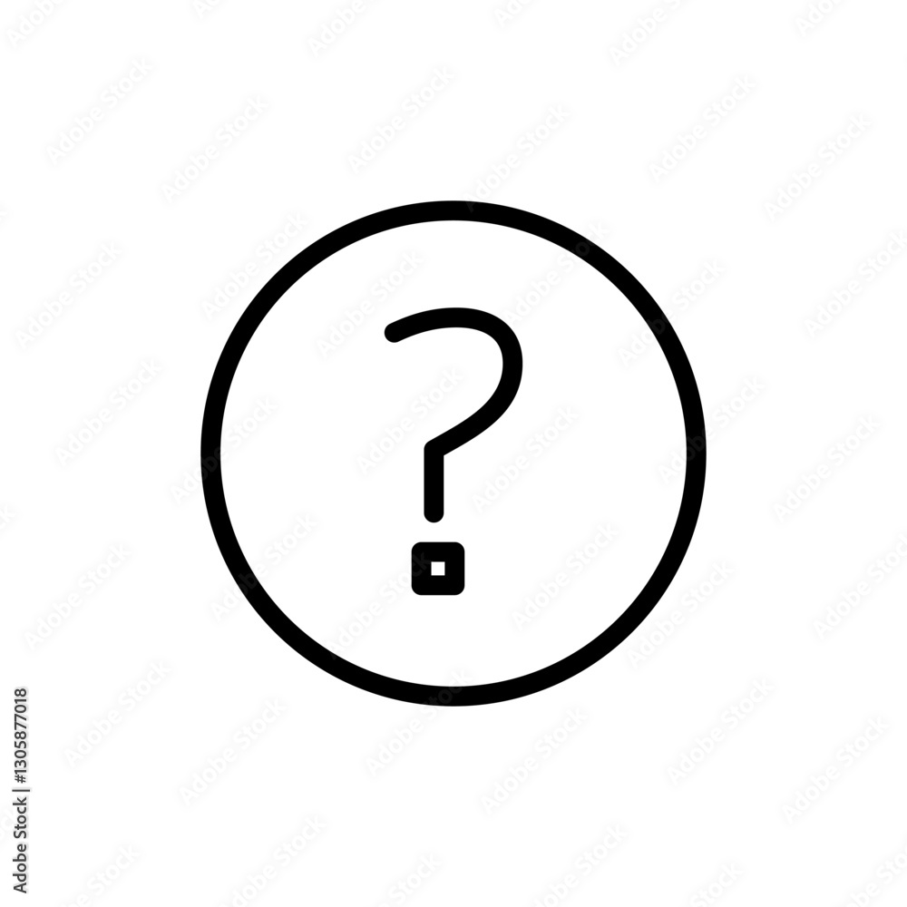 Question icon vector illustration. question mark sign and symbol Question icon vector illustration. question mark sign and symbol