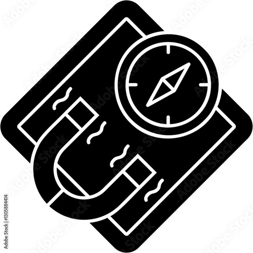 Magnetised Material Icon