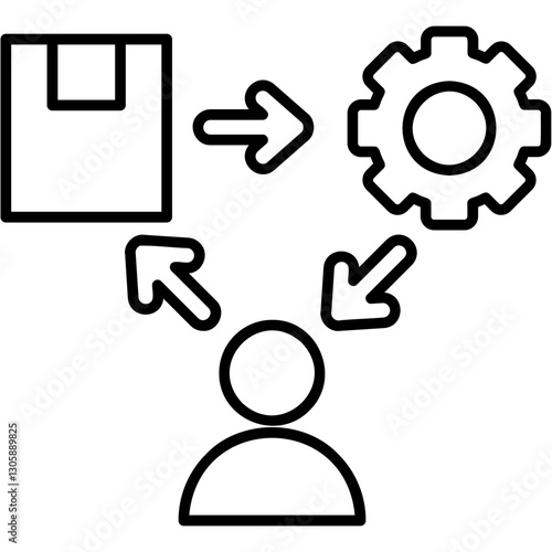 Renovate Business Model Icon