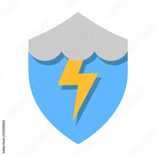Foto Lightning Protection Icon