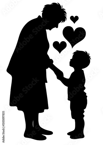 Grandma SVG, Grandmother Svg Bundle, Grandparents Day, Grandson Svg Bundle, Grandkids Svg, Grandmom Svg Clipart Vector, Grandmother Clipart, Grandparents Vector, Grandma Vector, Grandma Silhouette, Gr