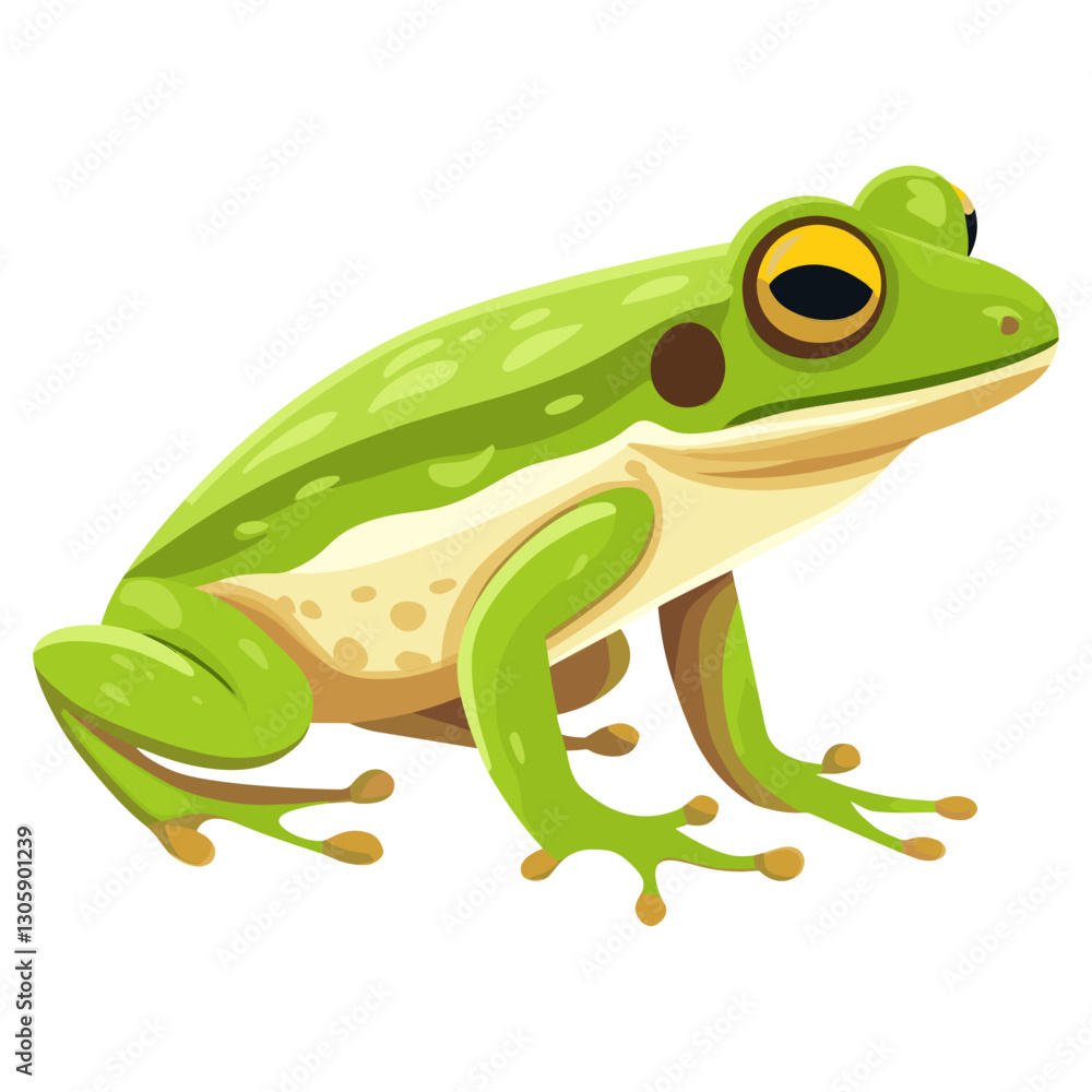 Fototapeta premium Frog frog illustration amphibian vector