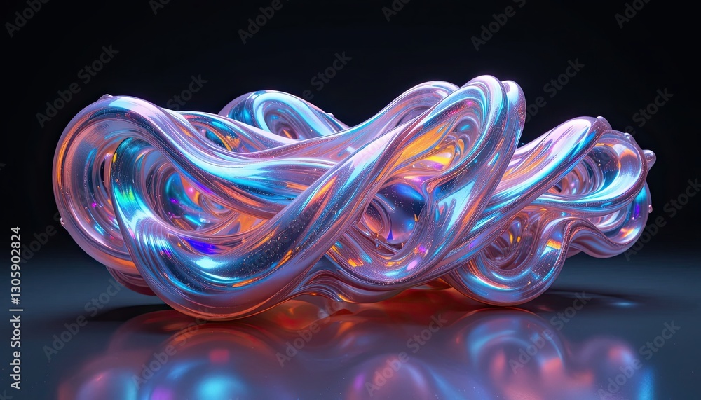 Dynamic fluid art display virtual gallery 3d render abstract environment close-up futuristic design Dynamic fluid art display virtual gallery 3d render abstract environment close-up futuristic design