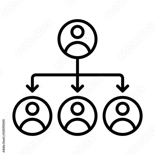 Organization Chart Icon